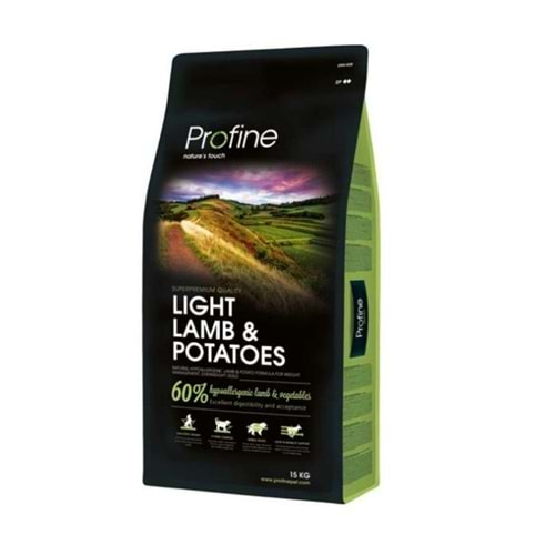 Profine 15 kg Light Kuzu Etli ve Patatesli Köpek Maması