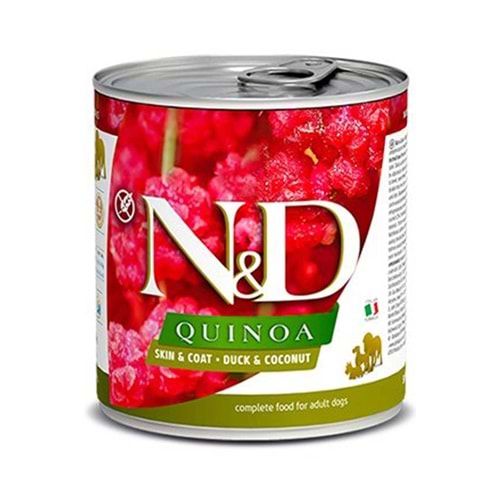 N&D Quinoa Skin&Coat Ördek ve Hindistan Cevizli Köpek Konservesi 285 Gr.