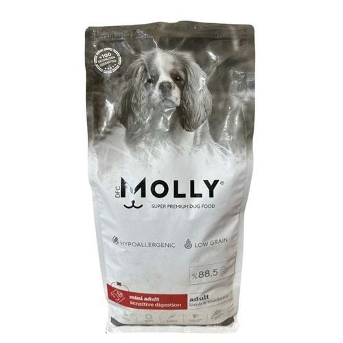 Molly Kuzu Etli Yaban Mersinli Yetişkin Küçük Irk 2 Kg Köpek maması