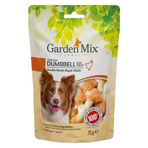 Gardenmix Tavuklu Kemik Köpek Ödül Maması 75gr