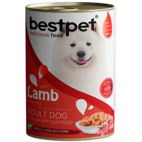 BestPet Kuzulu Köpek Konservesi 400gr