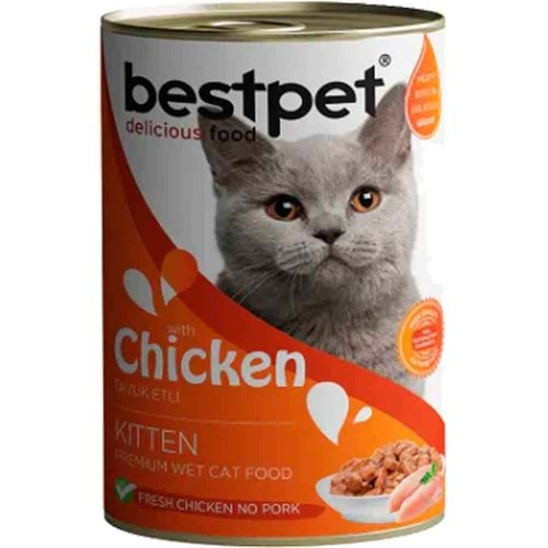 BestPet Tavuklu Yavru Kedi Konservesi 400gr