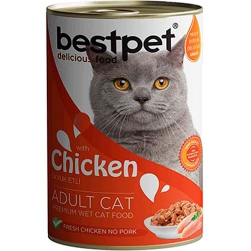 BestPet Tavuklu Kedi Konservesi 400gr