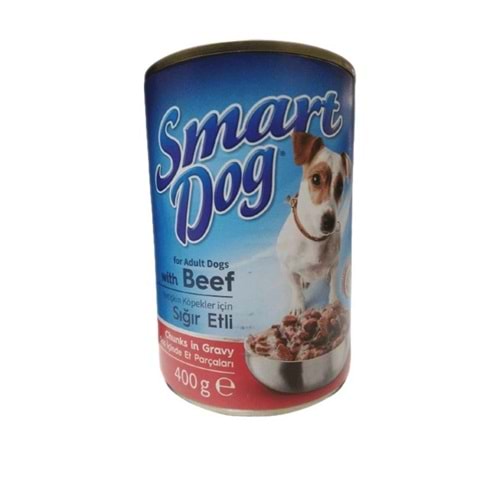 Smart Dog Sığır Etli Yetişkin Köpek Maması 400 gr