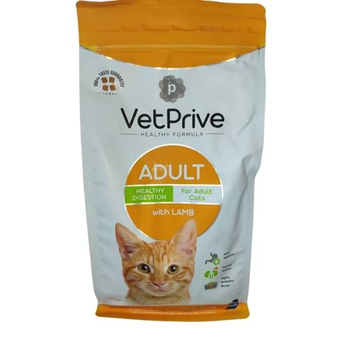 Vet Prive Yetişkin Kuzu Etli Digestion Kedi Maması 1.5 KG