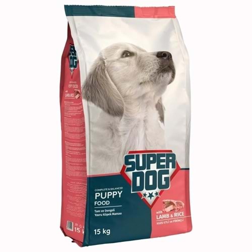 Super Dog Kuzu Etli 15 kg Yavru Köpek Maması