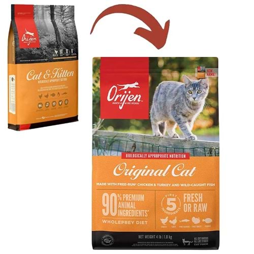 Orijen Kitten Yavru Kedi Maması 1.8 Kg