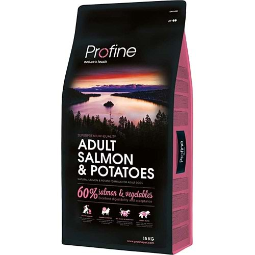 Salmon Az Tahıllı Hipoalerjenik Somon & Patatesli Yetişkin Köpek Maması 15 Kg