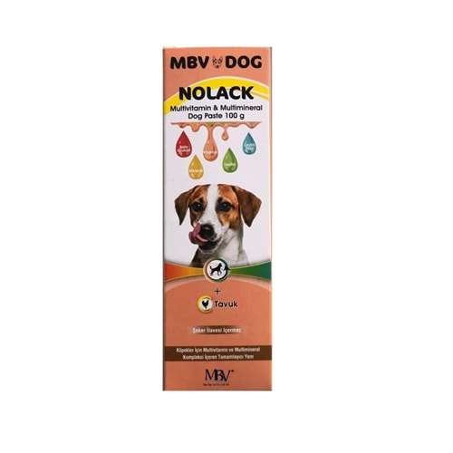 MBV Dog Nolack Köpek Vitamini Pasta