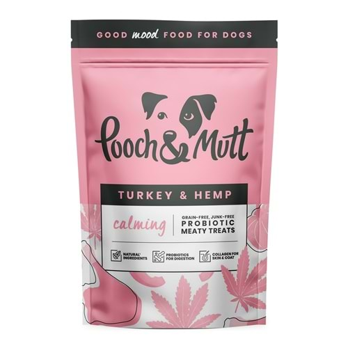 POOCH&MUTT SAKINLEŞTIRICI PROBIYOTIK TAHILSIZ ETLİ ÖDÜL 120 gr