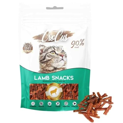 CROCUS LAMB SNACKS KEDİ ÖDÜL MAMASI 80 GR