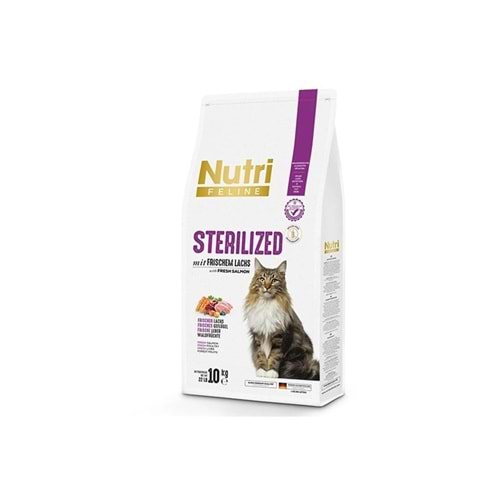 Adult Sterilised Kısırlaştırılmış Somonlu Yetişkin Kedi Maması 10 kg