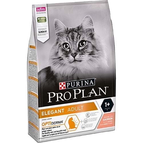 Pro Plan Derma Plus (elegant Adult) Tüy Yumaği Kontrolü Somonlu Kedi Mamasi 3 Kg