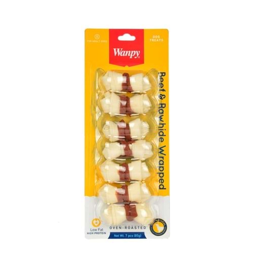Wanpy Biftek Sargılı 85 gr Köpek Ödülü