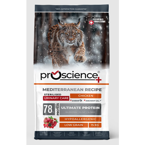 Proscience Tavuklu Kısırlaştırılmış Kedi Maması 15 KG
