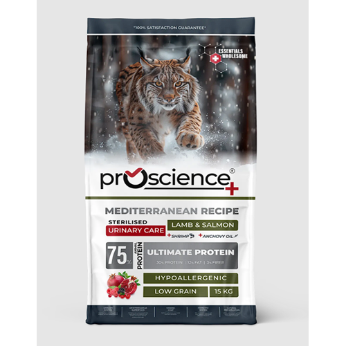Proscience Kuzu Etli ve Somonlu Kısırlaştırılmış Kedi Maması 1.5 KG
