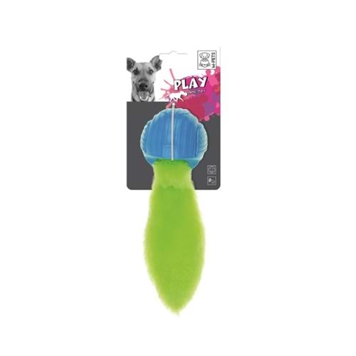 M-PETS FOXBALL KAUÇUK OYUNCAK BLUE/GREEN