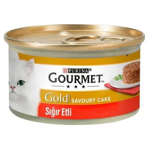 Gourmet Gold Savoury Cake Sığır Etli 85 gr