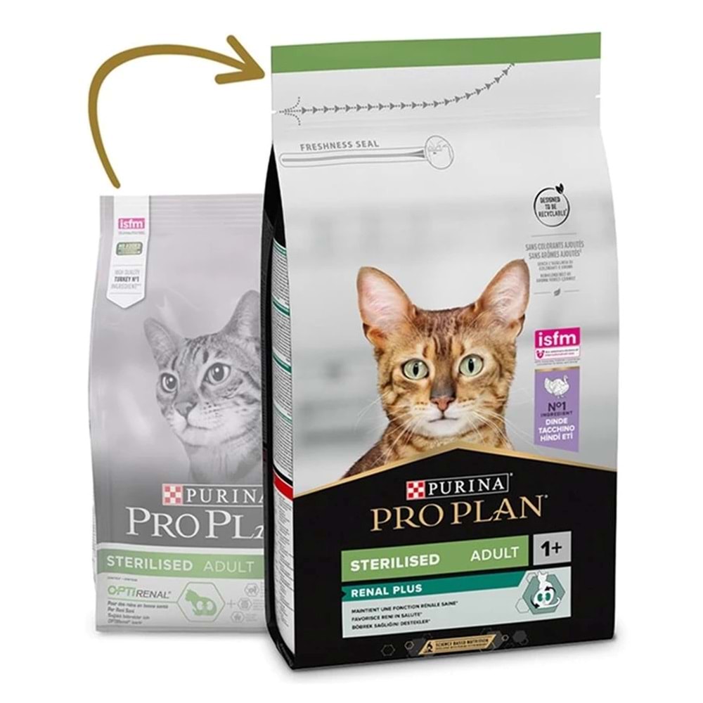 Pro Plan Kısırlaştırılmış Hindi Etli Yetişkin Kedi Maması 10 Kg X 2 Adet