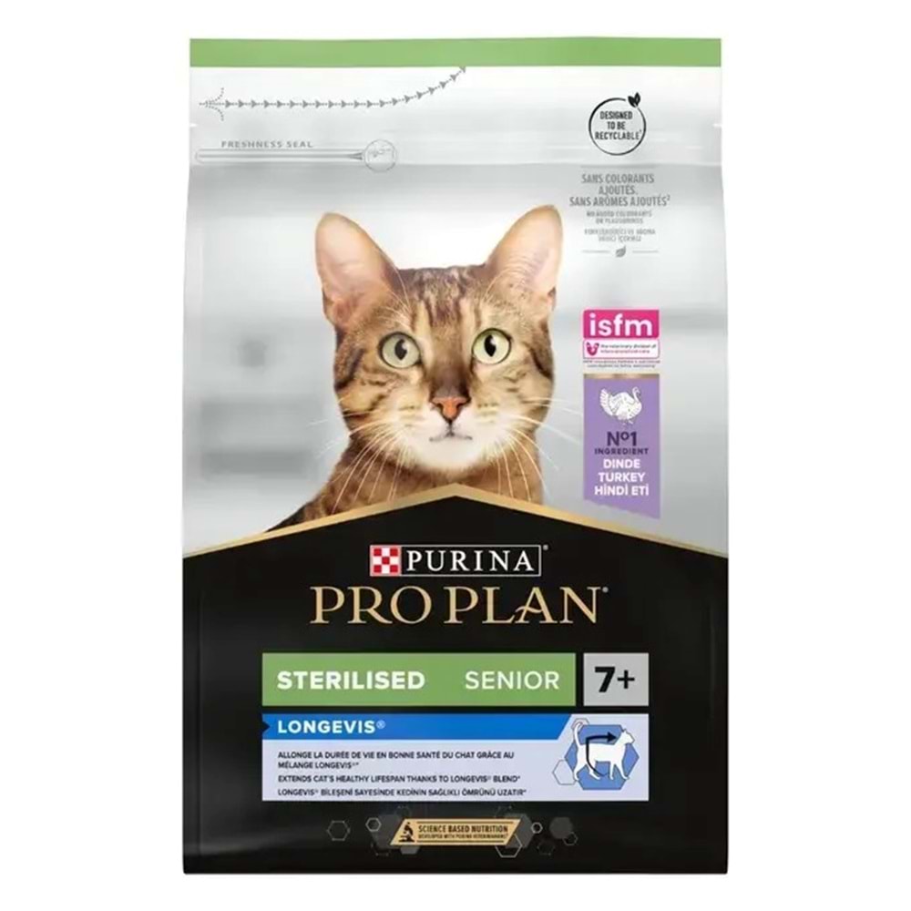 Pro Plan Sterilised 7+ Yaşlı Kedi Maması 3 Kg