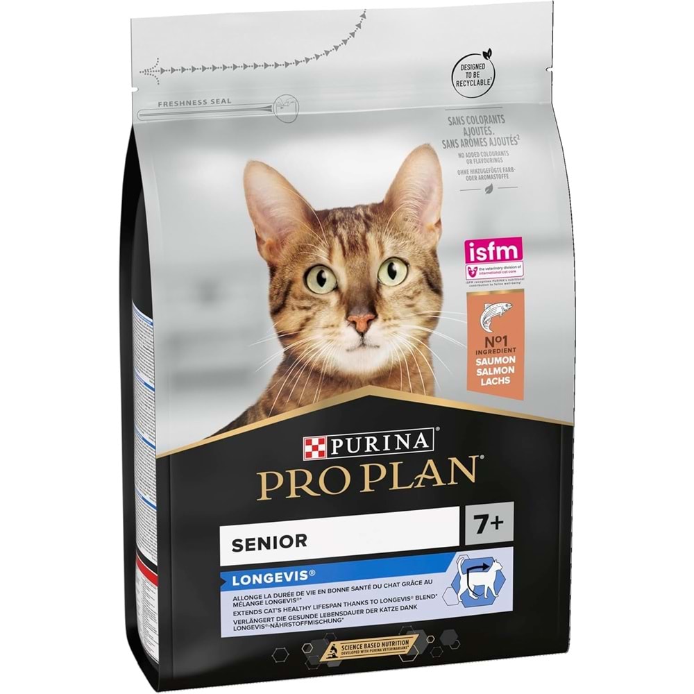 Original Senior +7 Somonlu Yaşlı Kedi Maması 3 Kg