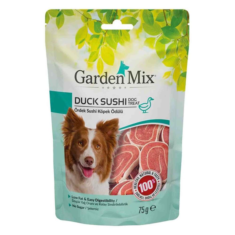 Gardenmix Ördekli Sushi Köpek Ödül Maması 75gr